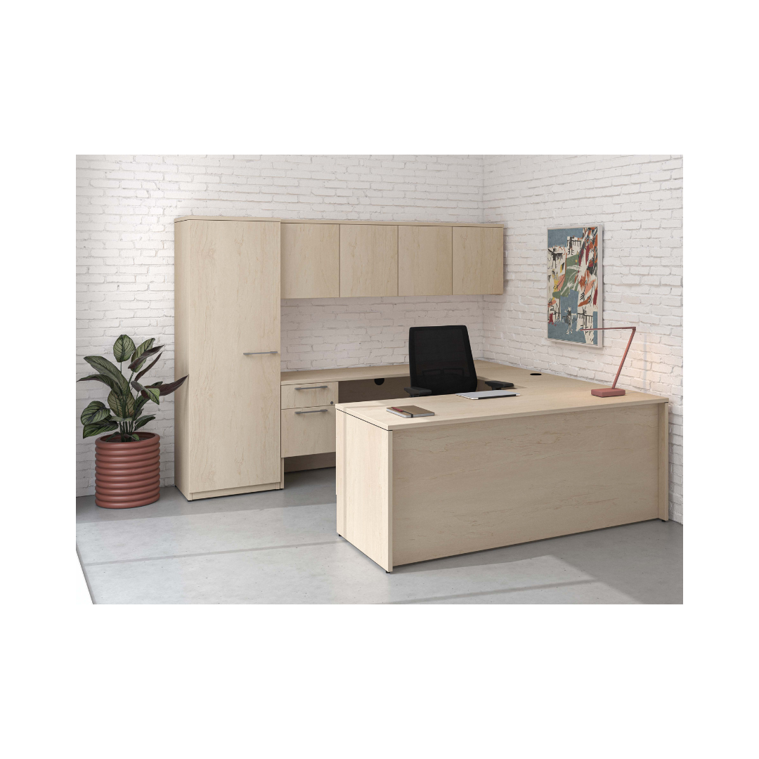 Modular Executive Desk with Storage