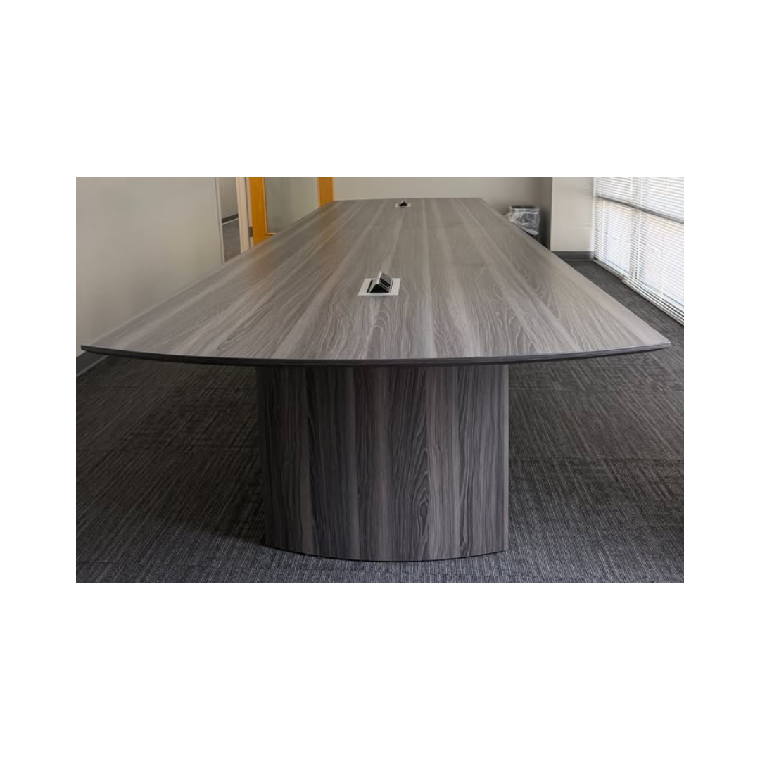 Dark Gray Conference Table
