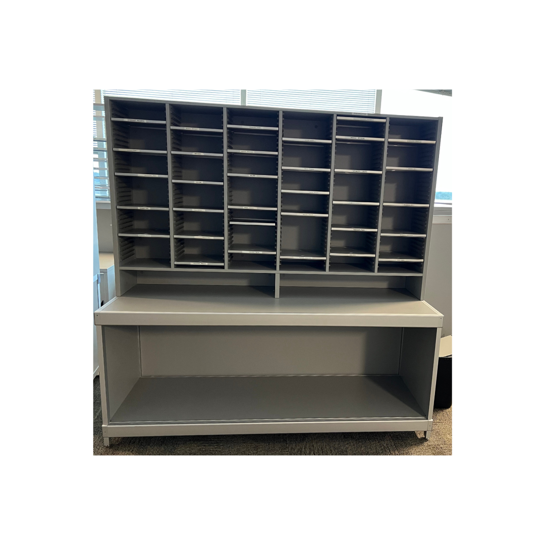 Metal Office Mail Sorter | Commercial Mailroom Organizer — Dynamic ...