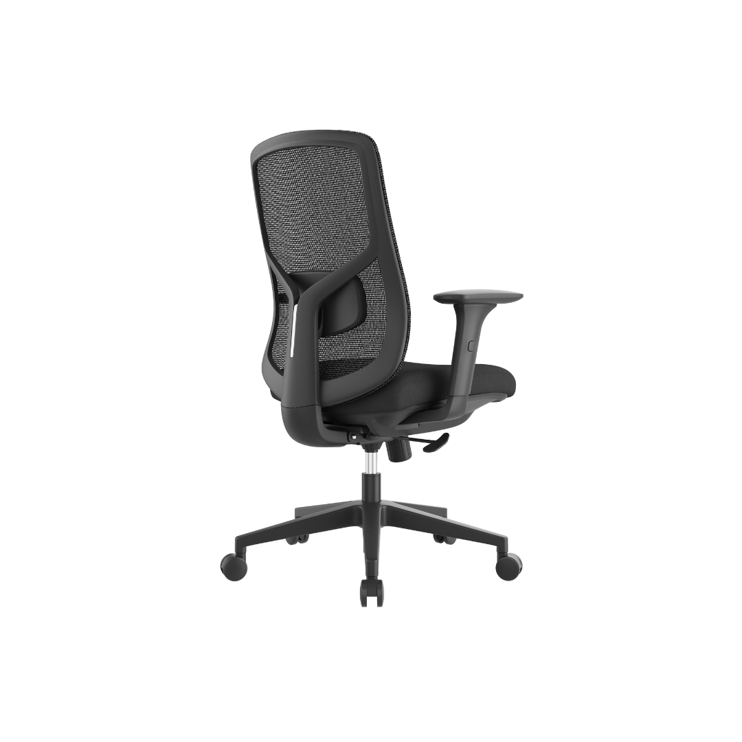 Modern mesh task chair with adjustable arms for office workstations | Office Furniture | Raleigh, NC