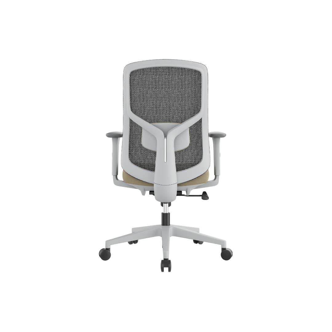 Modern ergonomic desk chair with mesh back and adjustable office seating features | Dynamic Office Services | Raleigh, NC
