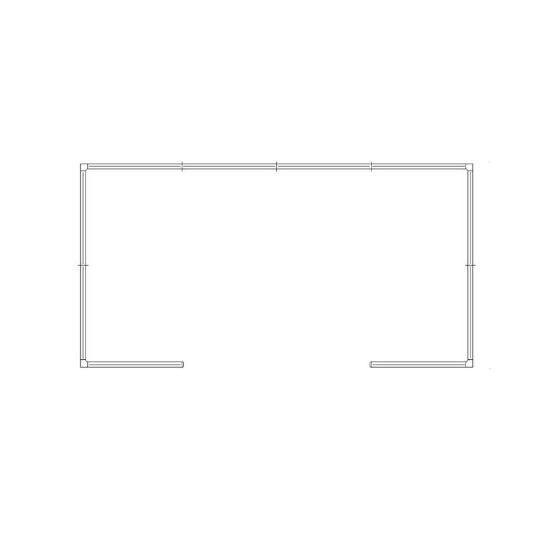 2 person used cubicle layout in Apex, NC