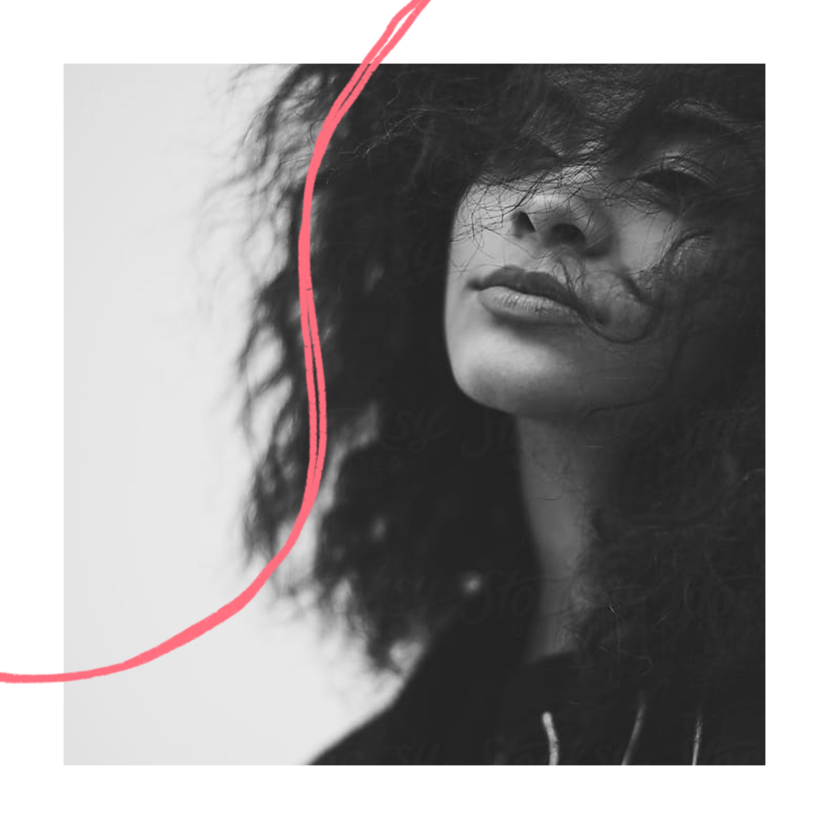 Using graphic elements on stylized photography is our unique visual identifier