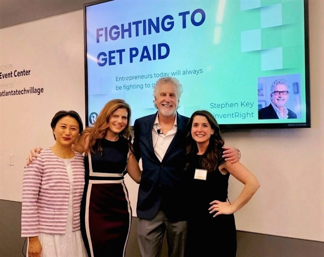 From left to right: Anne Fahrni, Marcy Sperry, Stephen Key, and Alex Aron.