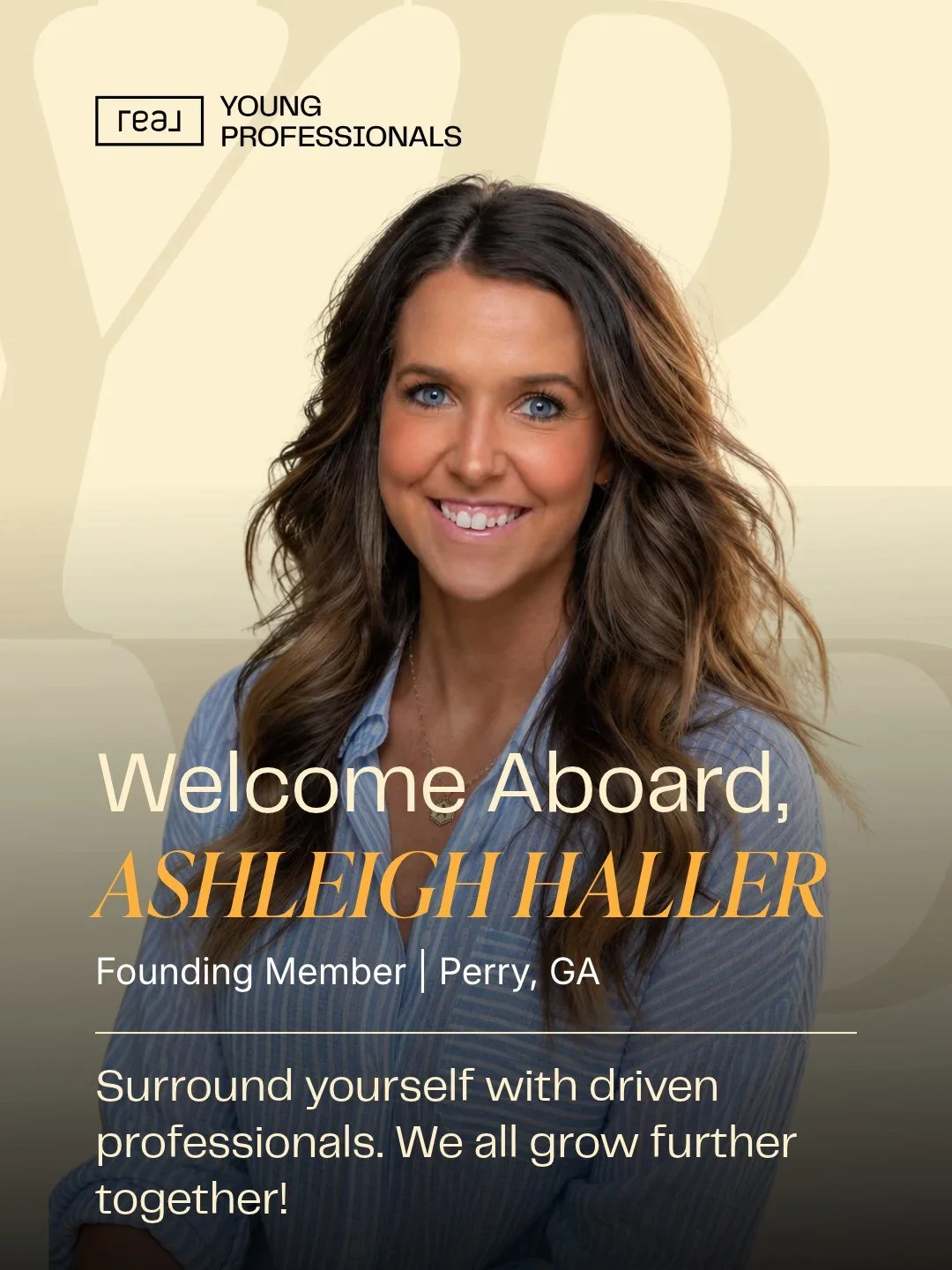 I'm officially a Founding Member of REAL Young Professionals at Real Broker! 🎉

One thing I've learned in my 11 years in real estate is that who you surround yourself with matters. A LOT.

I've always believed that growth happens when you get in roo