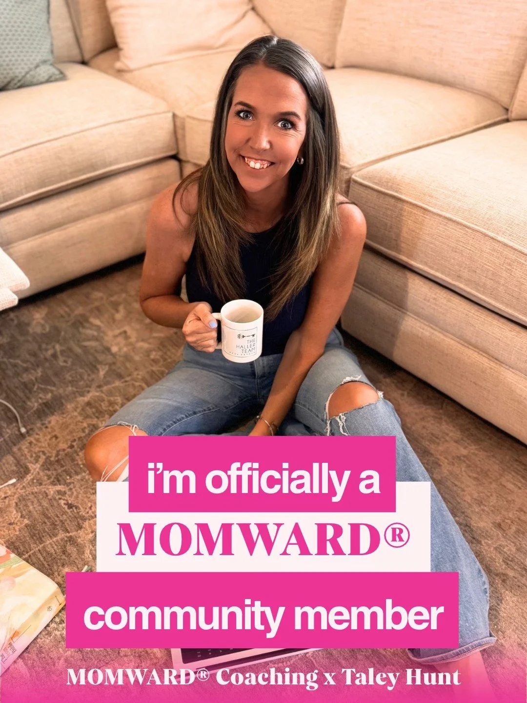 I'm officially a MOMWARD&reg; Coaching Agent! 💗
 
I'm proud to be part of MOMWARD&reg;, a coaching community built for moms in real estate who are serious about growing their business AND being present for their families.
 
As a MOMWARD&reg; Agent, 