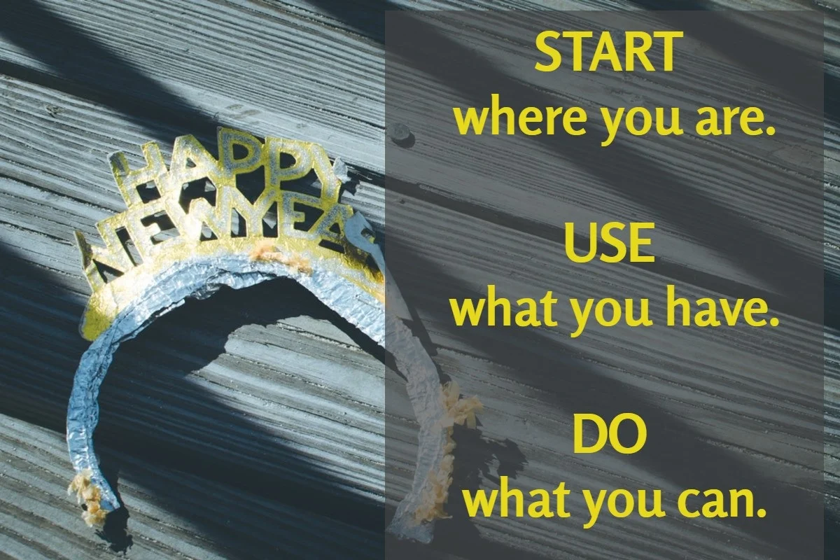 Start Where You Are