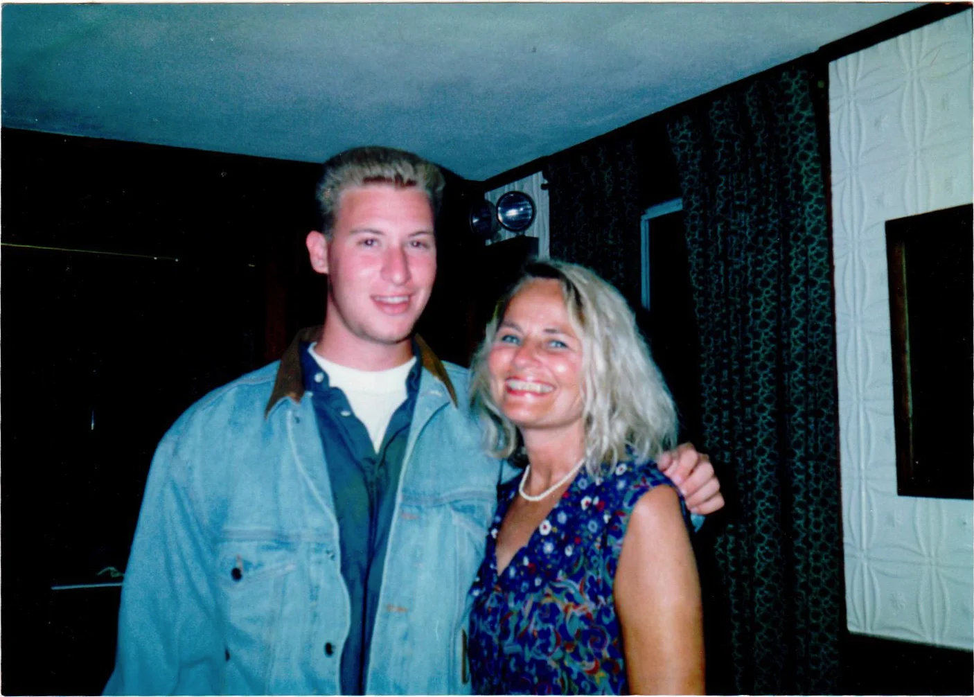 Mom and I (circa 1989).