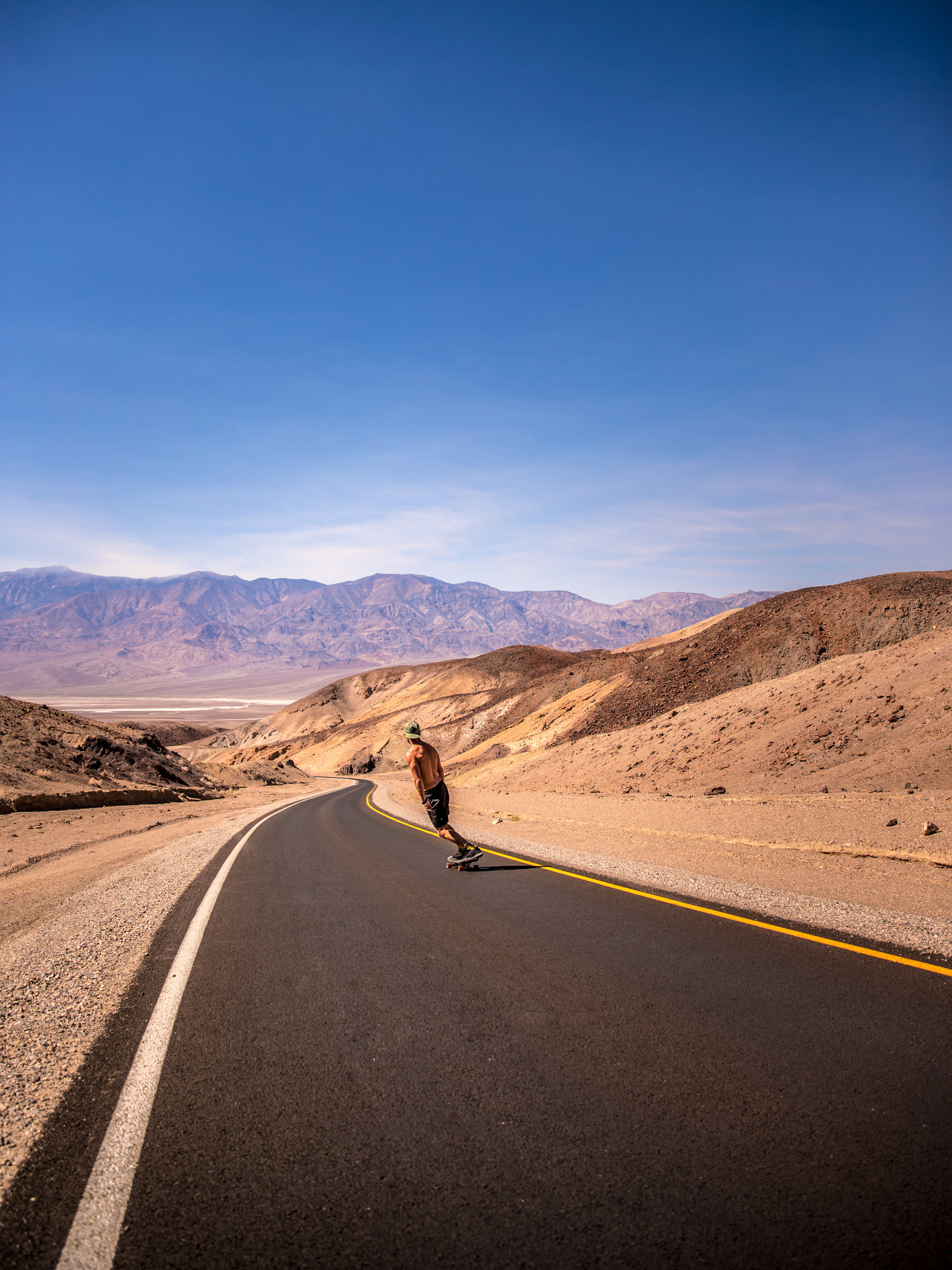 Photo of Death Valley Skateboarder