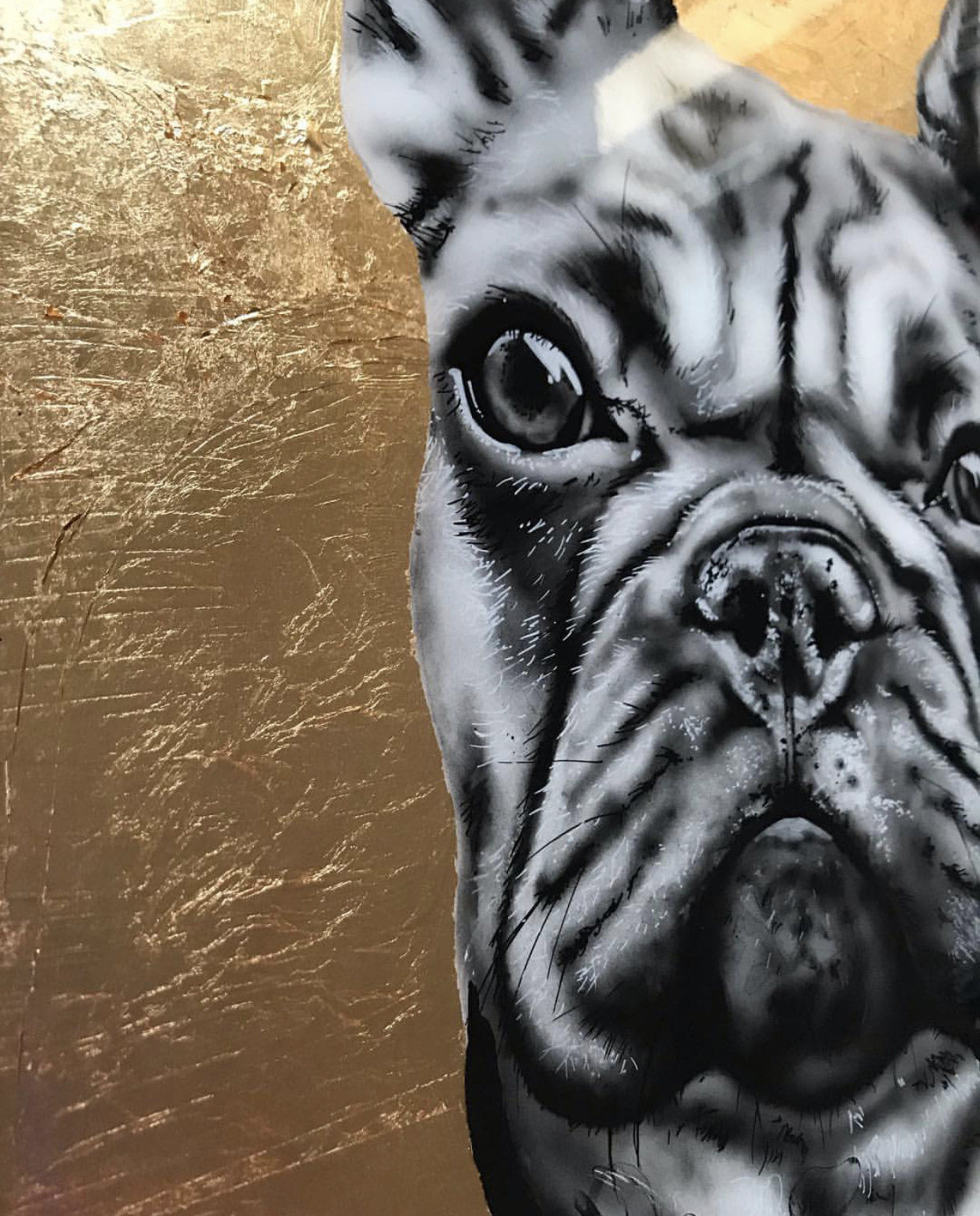 French Bulldog Painting 4