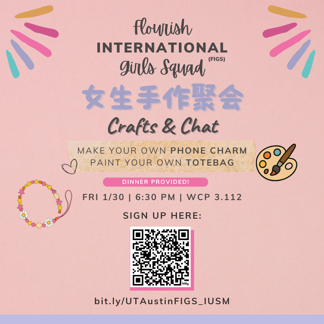 Flourish International Girls Squad (FIGS): Crafts &amp; Chat 女生手作聚会