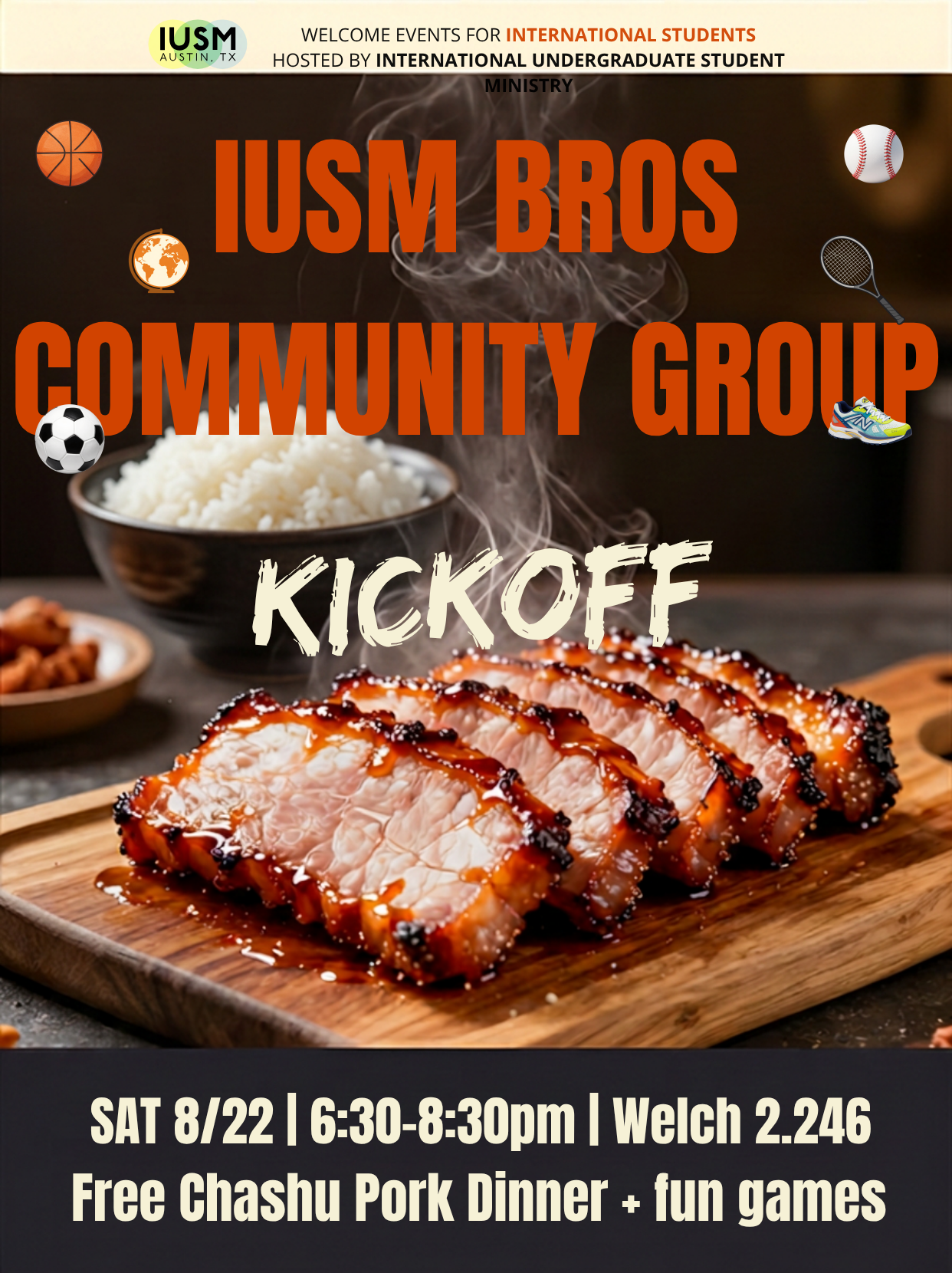 🔥 Guys' Community Group #1 Kickoff - Chashu Pork Dinner