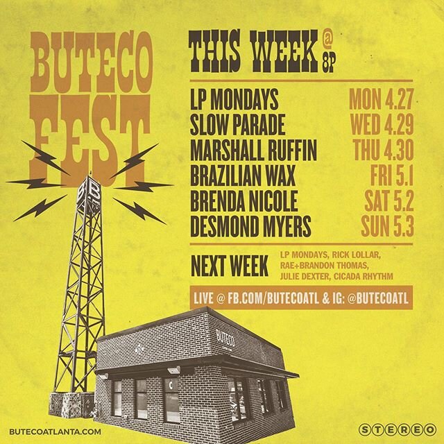 Coming up to your cozy homes. 8PM
#butecofest #butecoatl