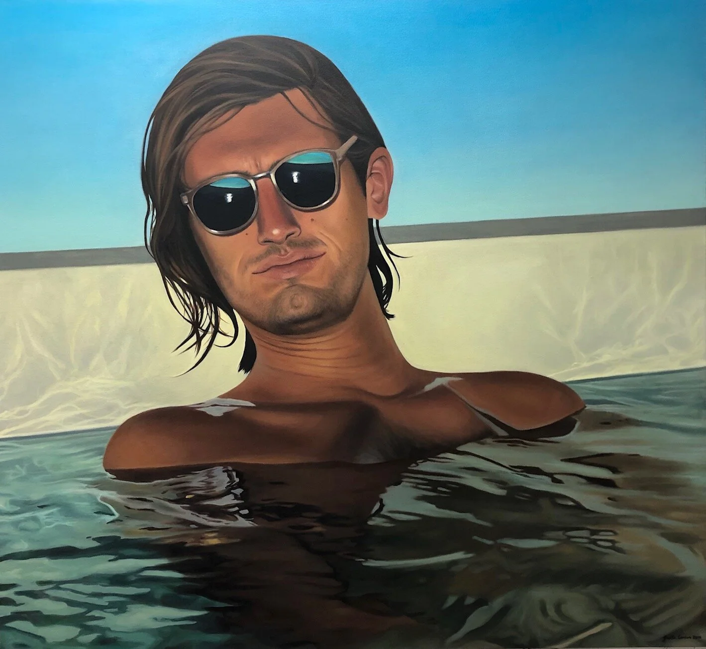  44” x 48” oil on canvas, 2019 