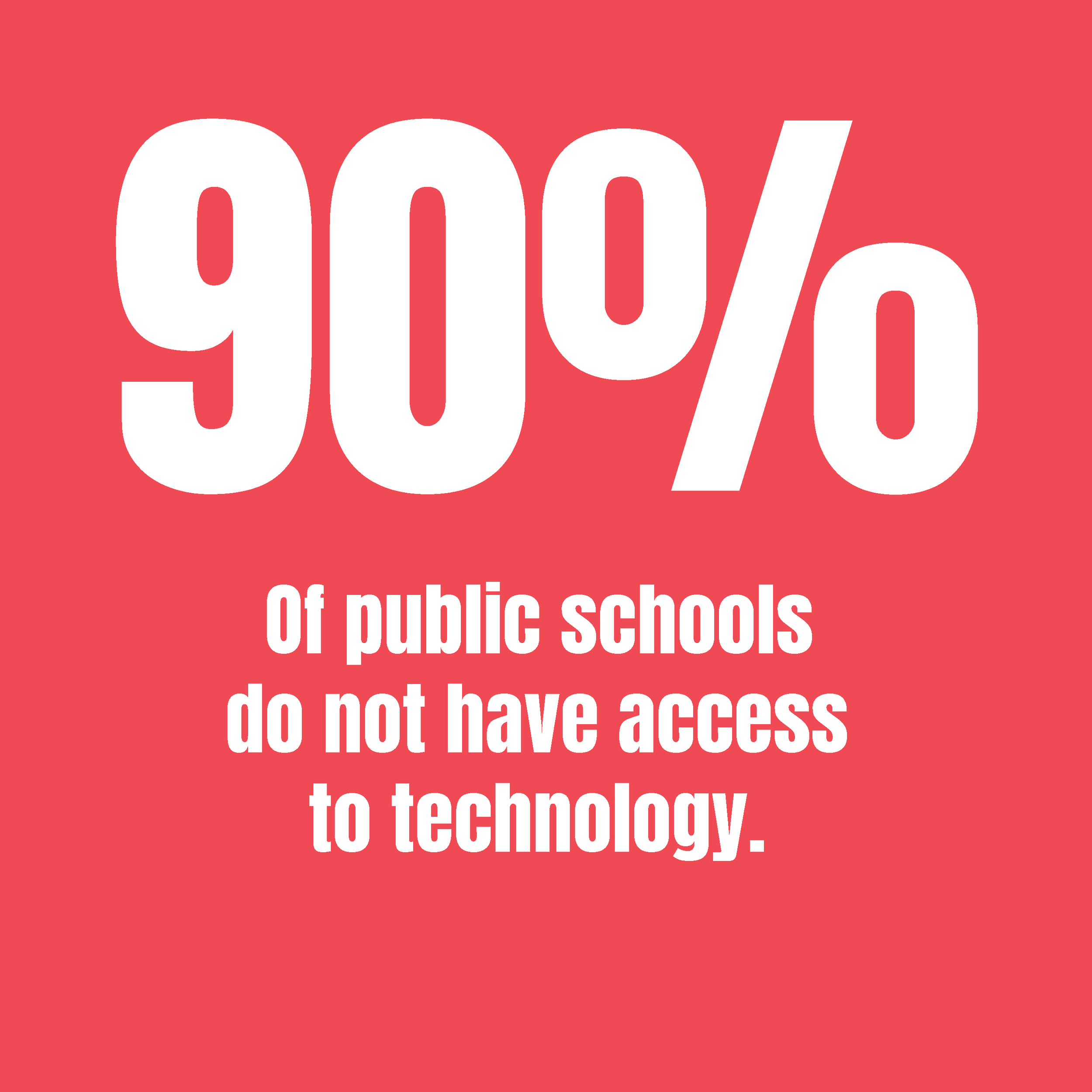  Today Guatemala has over 18 thousand elementary public schools, and 90% of those lack access to technology. 