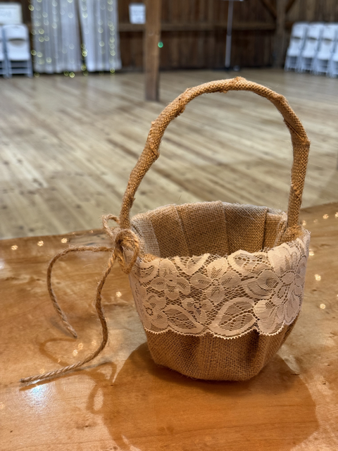 Flower Girl Basket