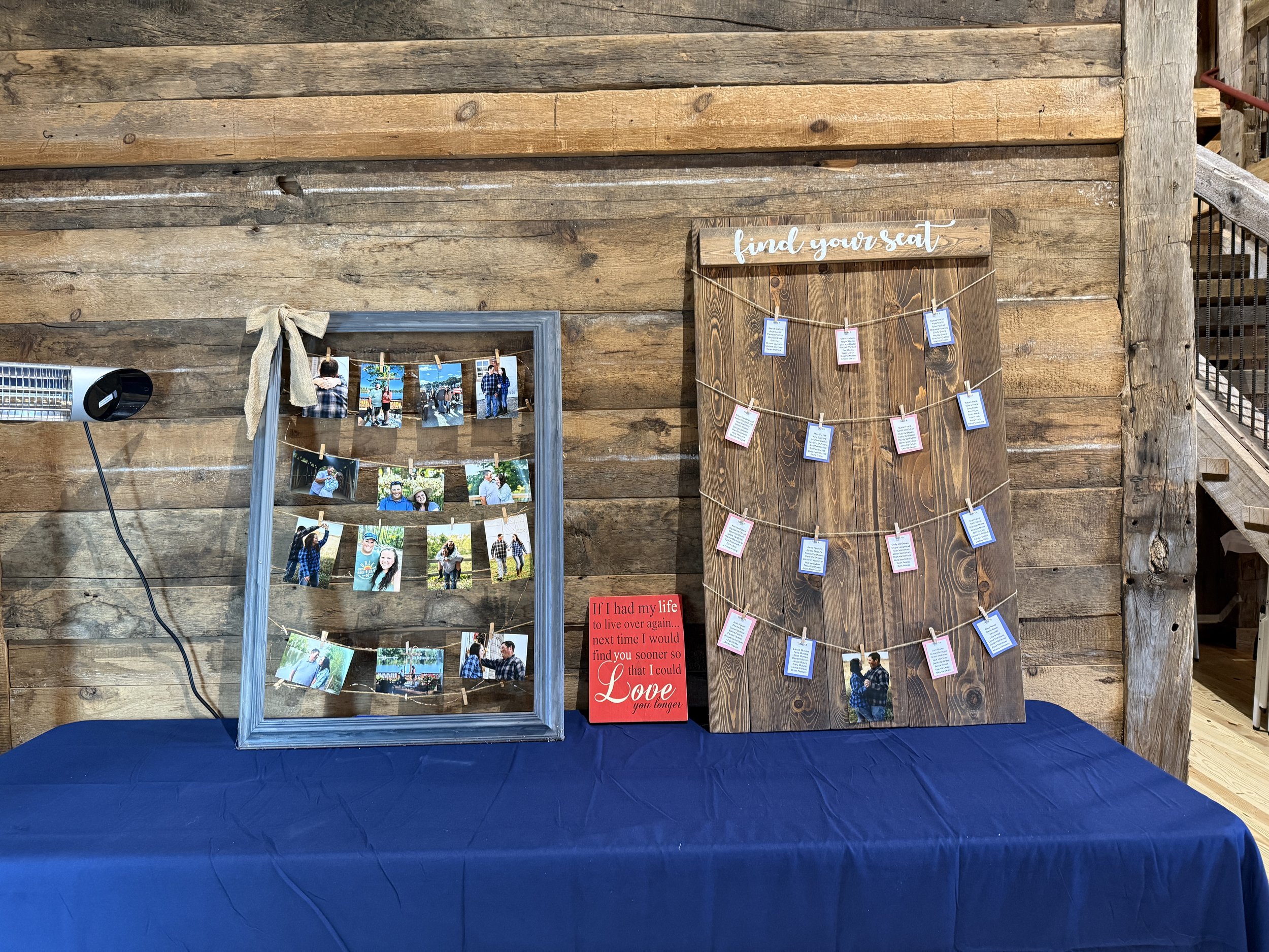 "Find a Seat" and Picture Hanging Frames