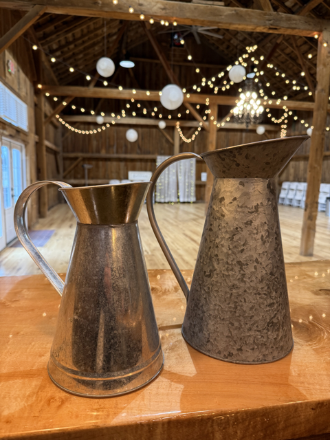 Planter Water Pitchers (small and large)