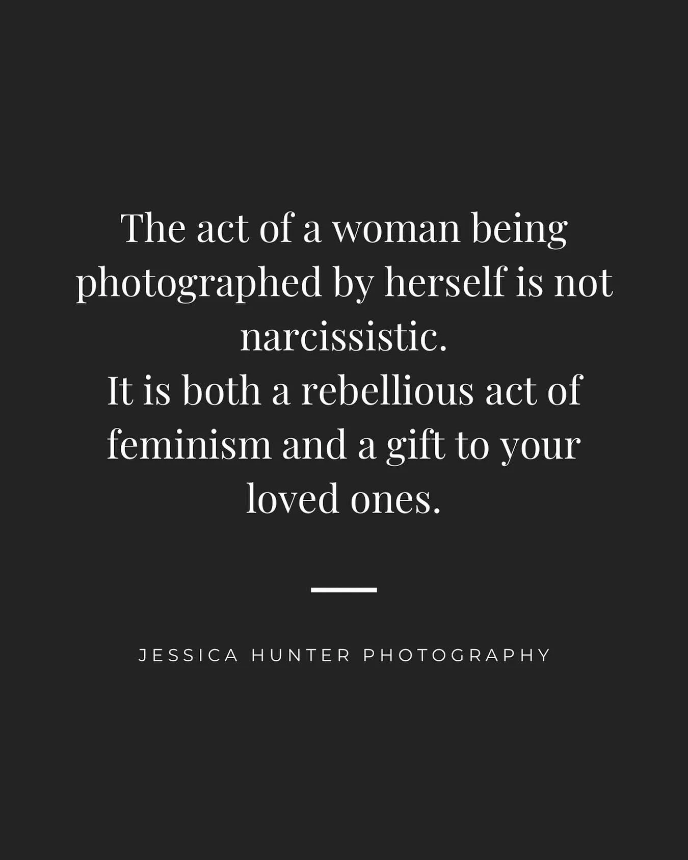 WOMEN! 

I am begging you. Please take the photo. Please make it a priority to take the photo. Yes of JUST YOU.

With our upcoming Women&rsquo;s project coming up, the loss of some wonderful women on my mind, and the current political climate that is