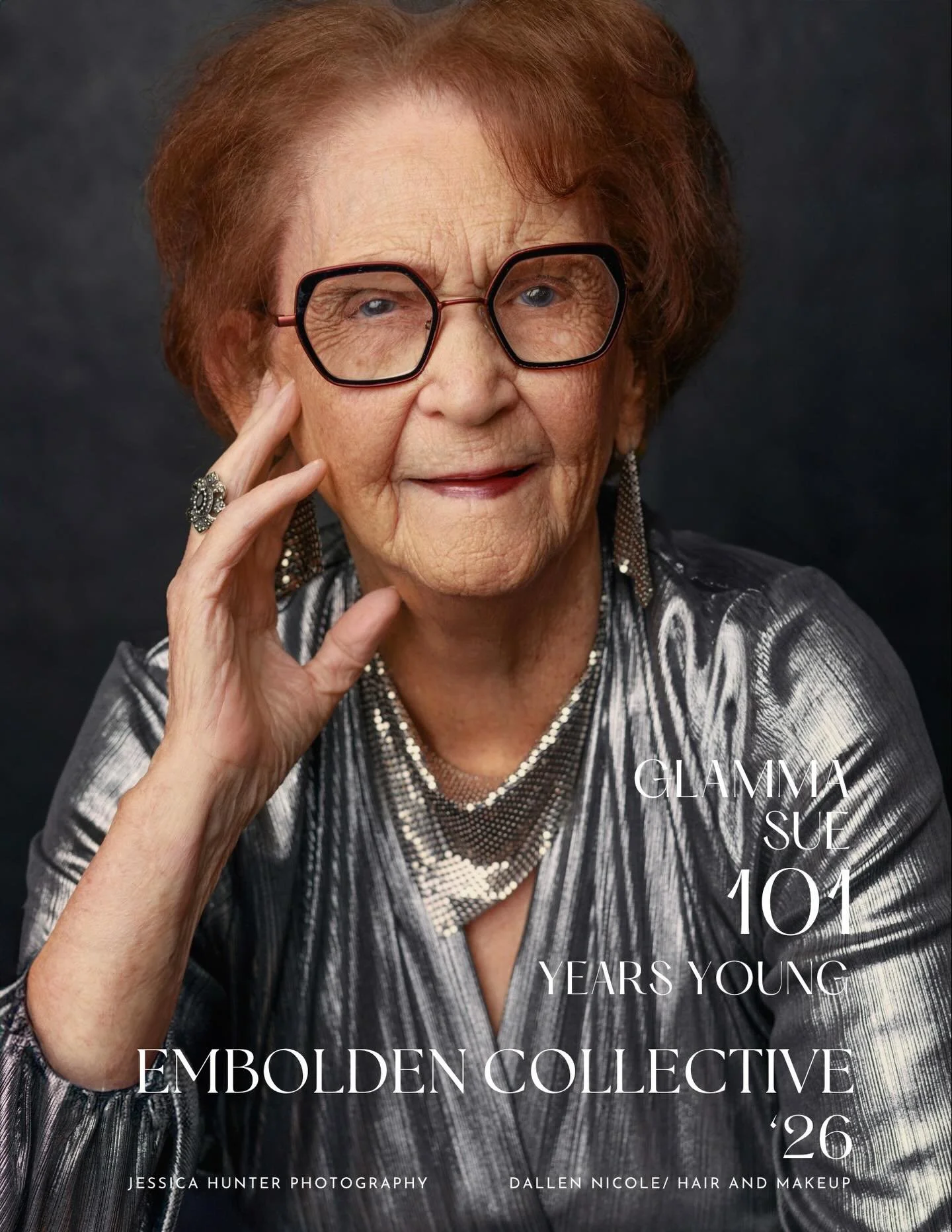 The Embolden Collective 2026 started off with a BANG ⚡️ 

Meet Glamma Sue. At 101 years young she had us laughing up a storm with her stories during her session.

Sue spent her life as a psych nurse, raising two boys (who kept her on her toes!).

She