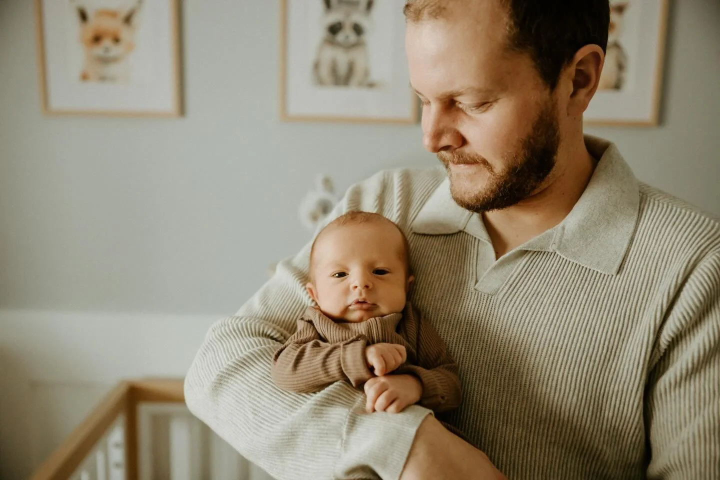 Daddy&rsquo;s mini me.