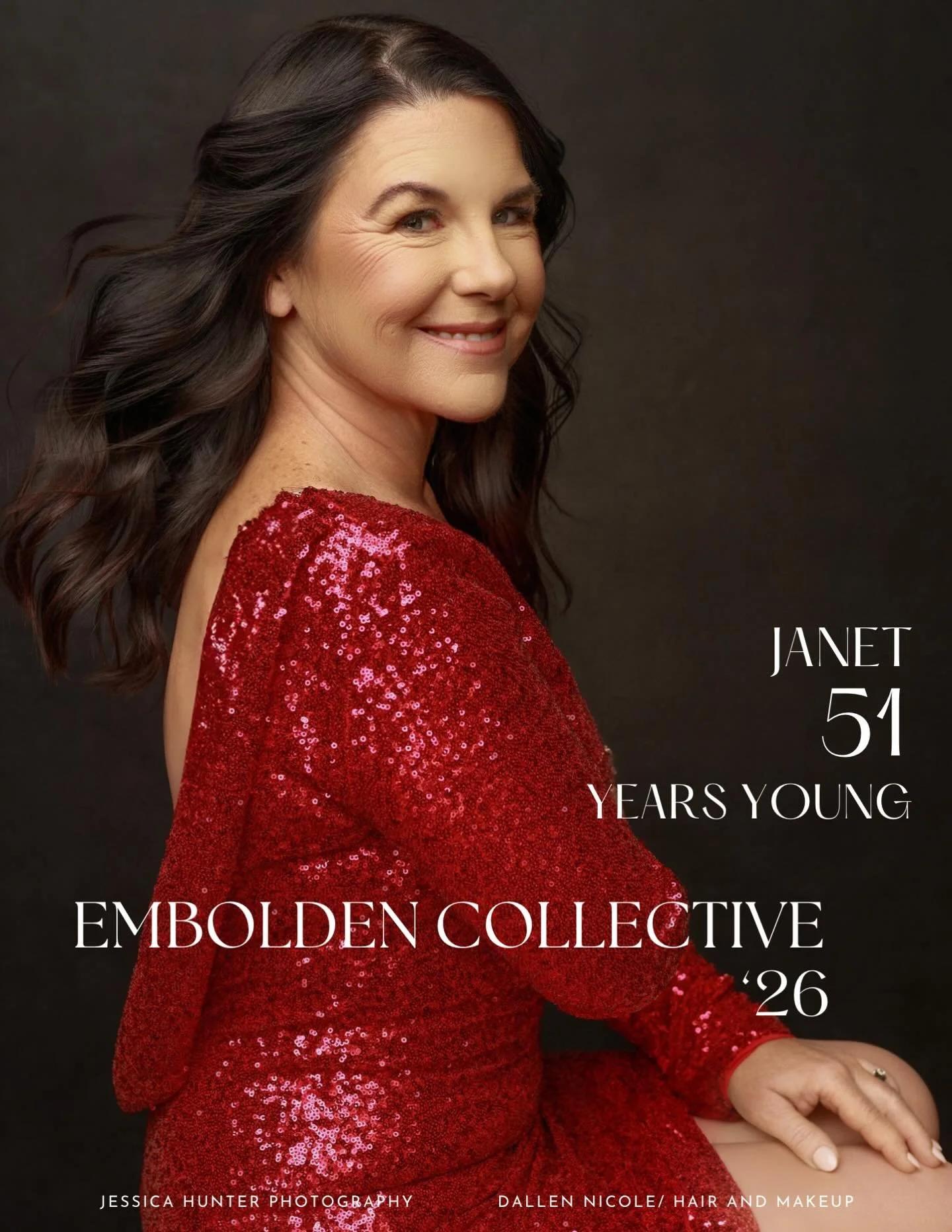 We had a blast photographing our next amazing participant in the Embolden Collective 2026!

Janet is a stunning mom of 3 and grandma of 2 who raised her kids on a farm near Trossachs. 

She is enjoying the slower pace of grandma life while also explo