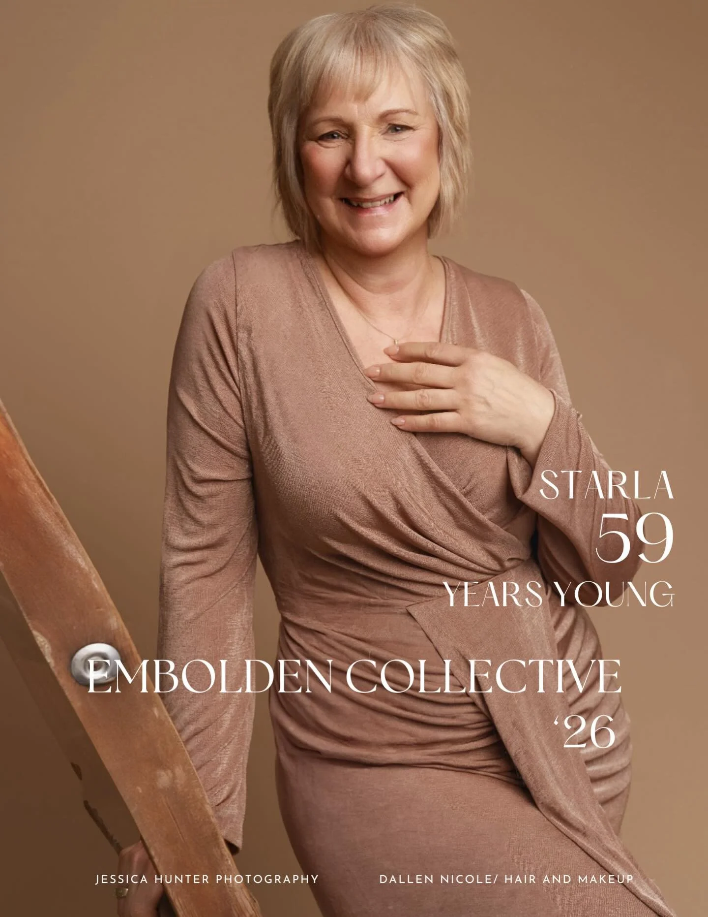 Starla is celebrating her big 60th Birthday this year and decided to spend some time with us and the Embolden Collective project!

What she did tell us about herself is that she is survivor of breast cancer and was involved in a CBC documentary on Wo