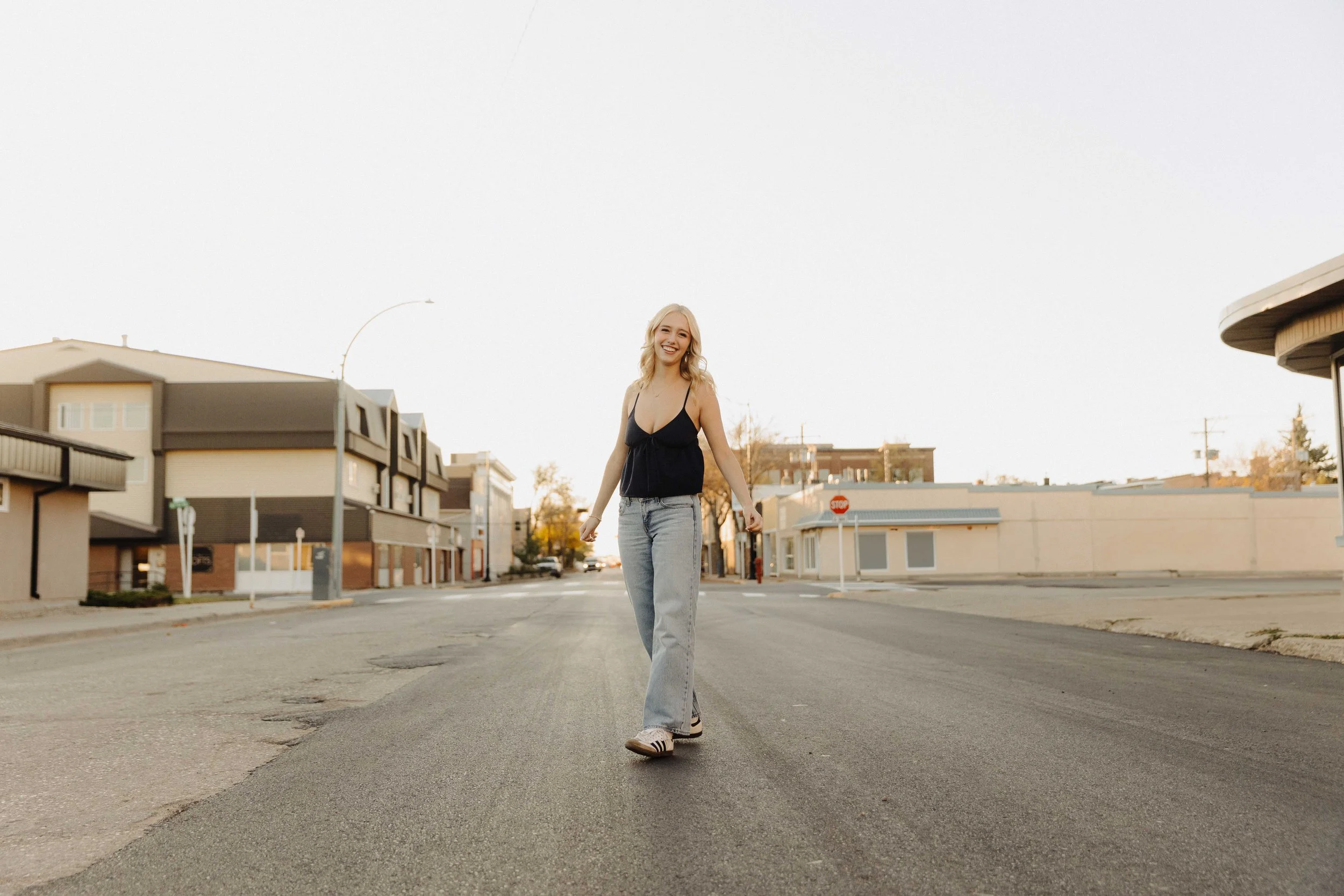 Weyburn grad in street