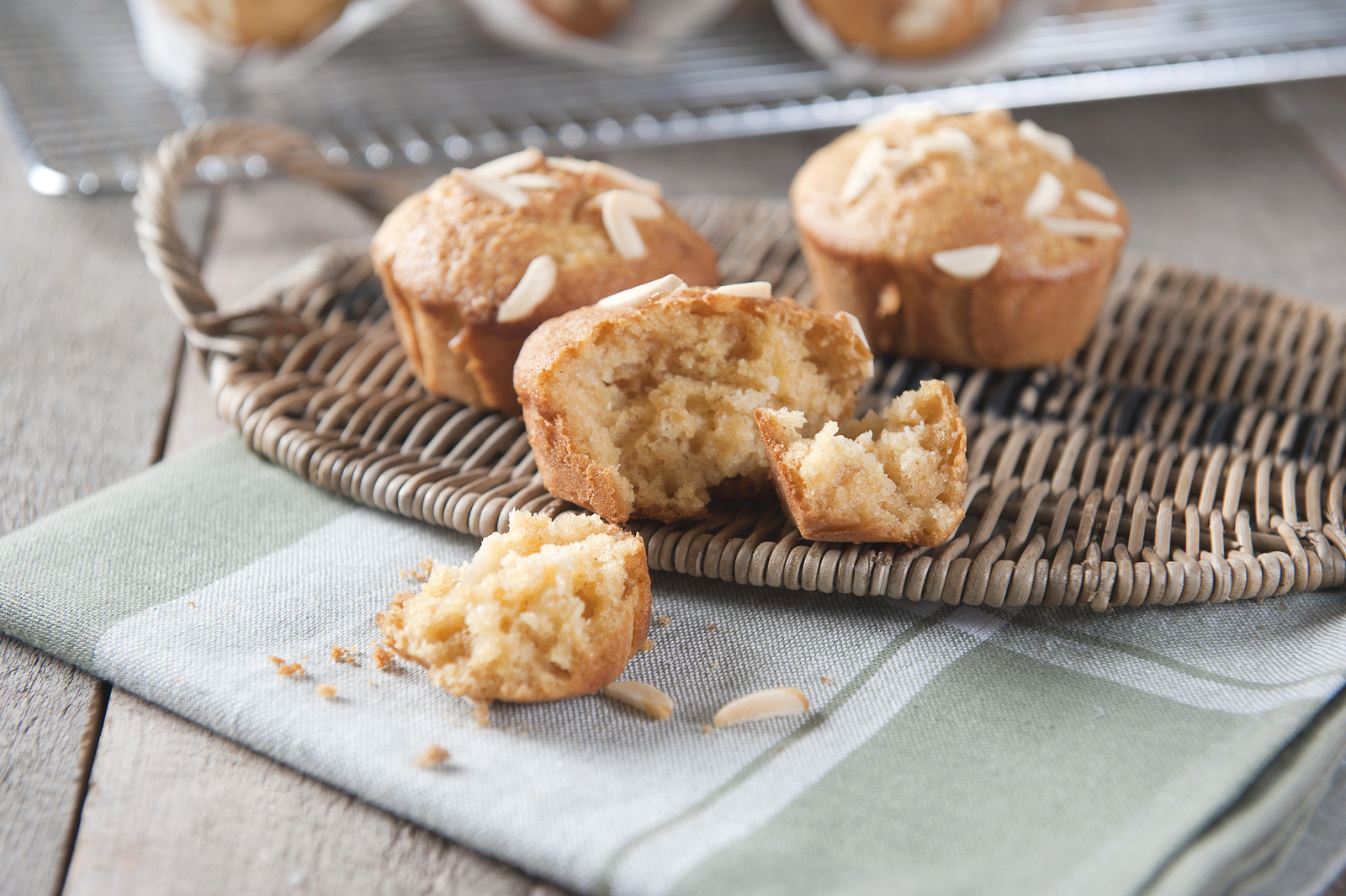 Pear &amp; Almond Muffins