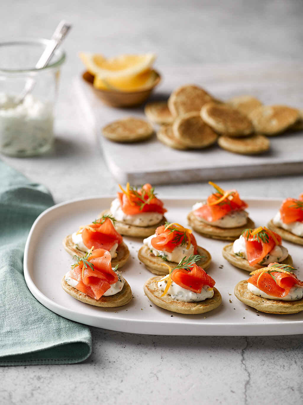 Buckwheat Blinis