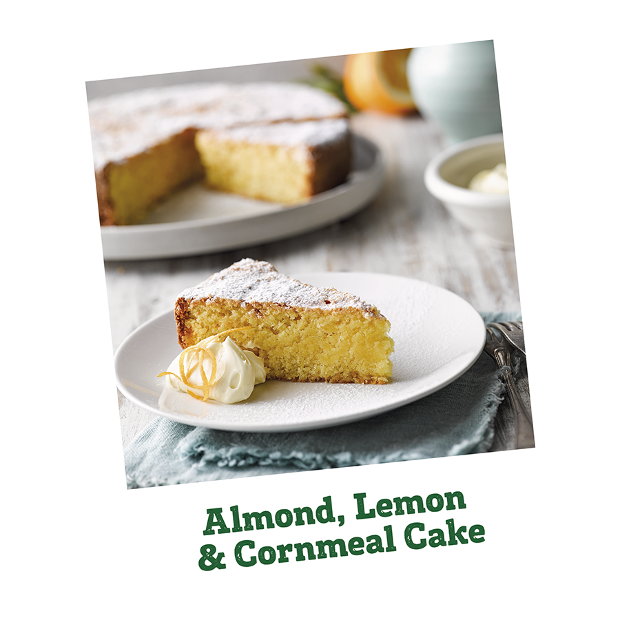 Almond, Lemon &amp; Cornmeal Cake