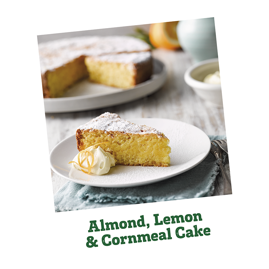 Almond, Lemon &amp; Cornmeal Cake
