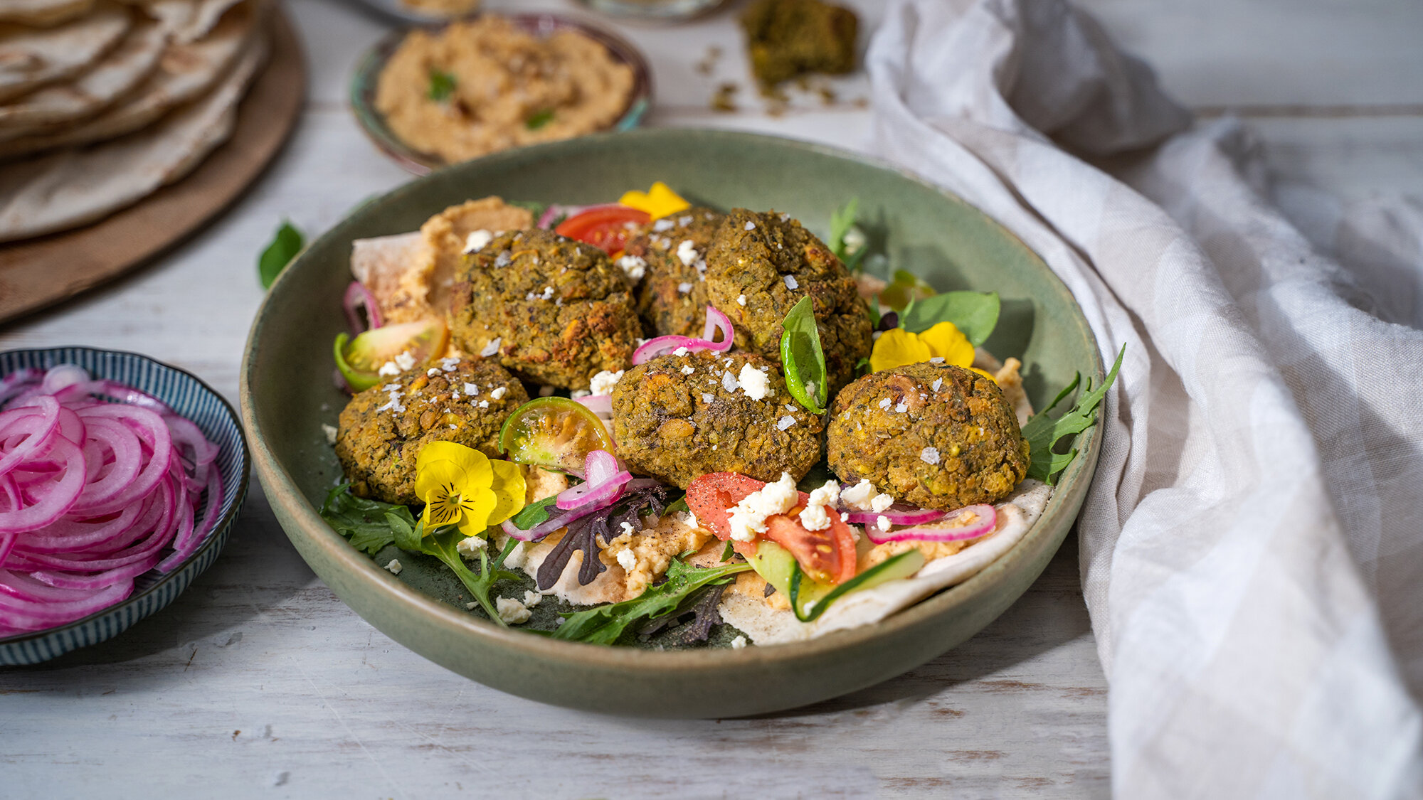 Pistachio Falafel