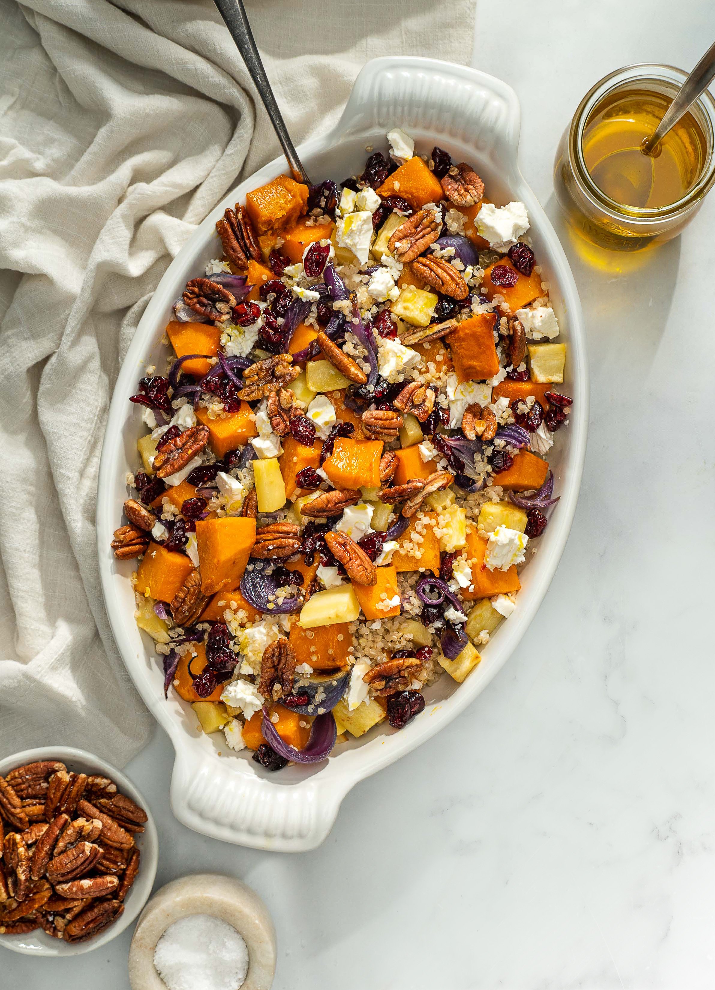 Roast Pumpkin Quinoa Salad