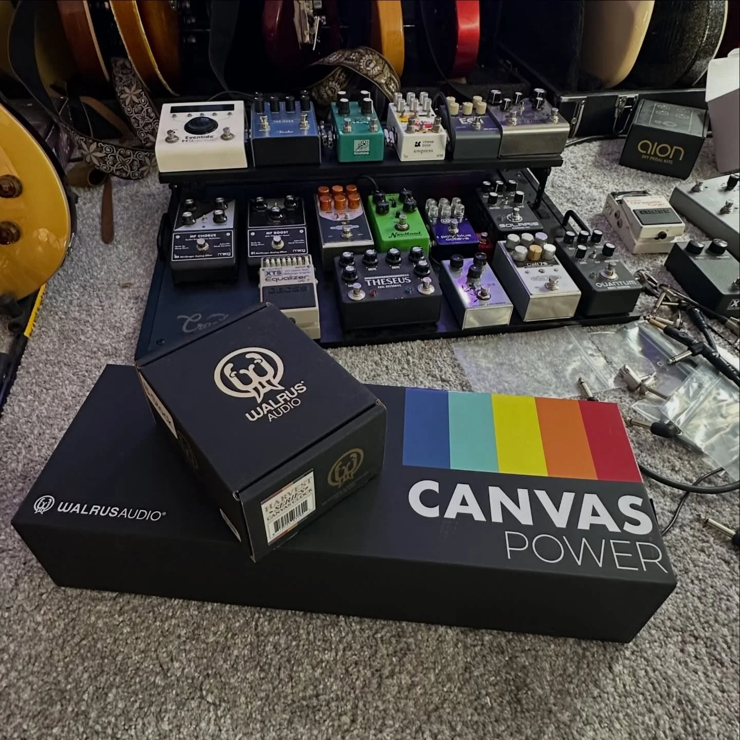 @walrusaudioeffects 🫶🏼🫶🏼🫶🏼 big board project is finally in the home stretch.