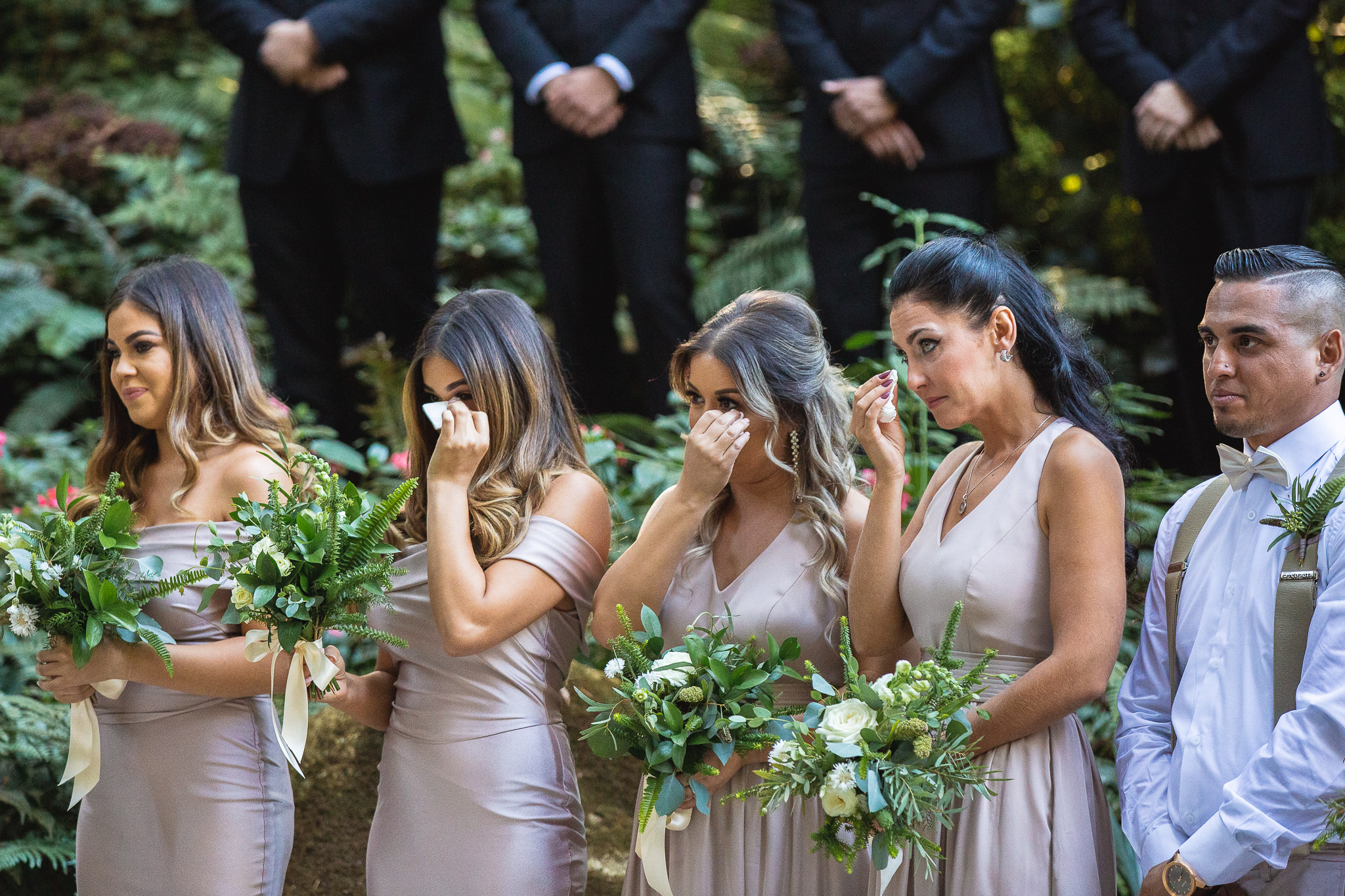 Someone was cutting onions during the vows.