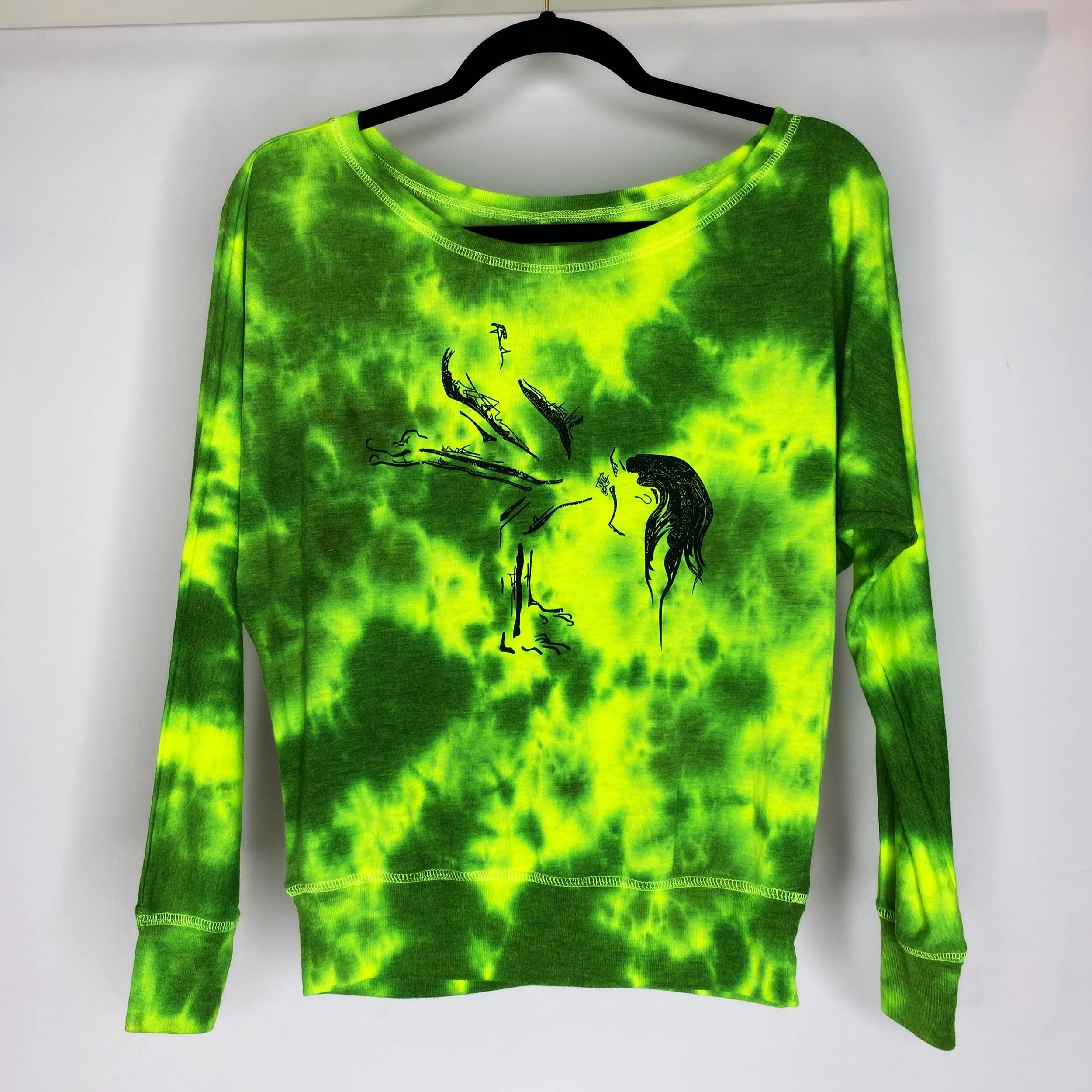 Crow Pose Tie-Dye Tee