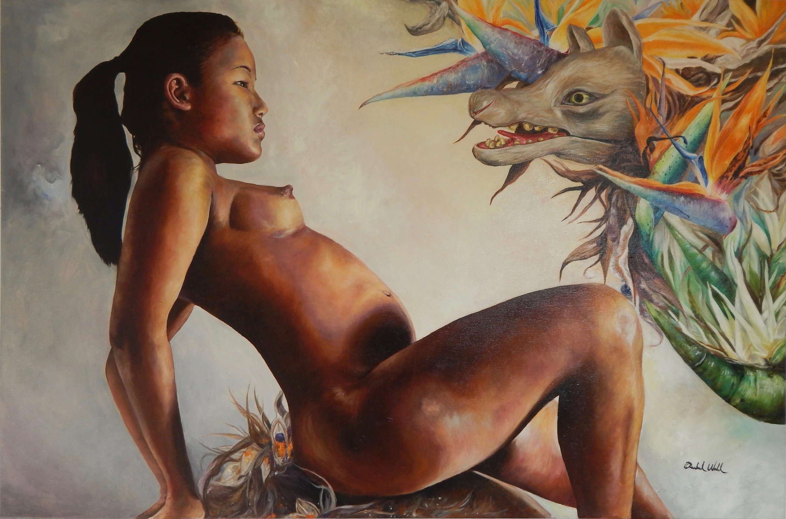 “The Confrontation” Oil on Canvas 2016