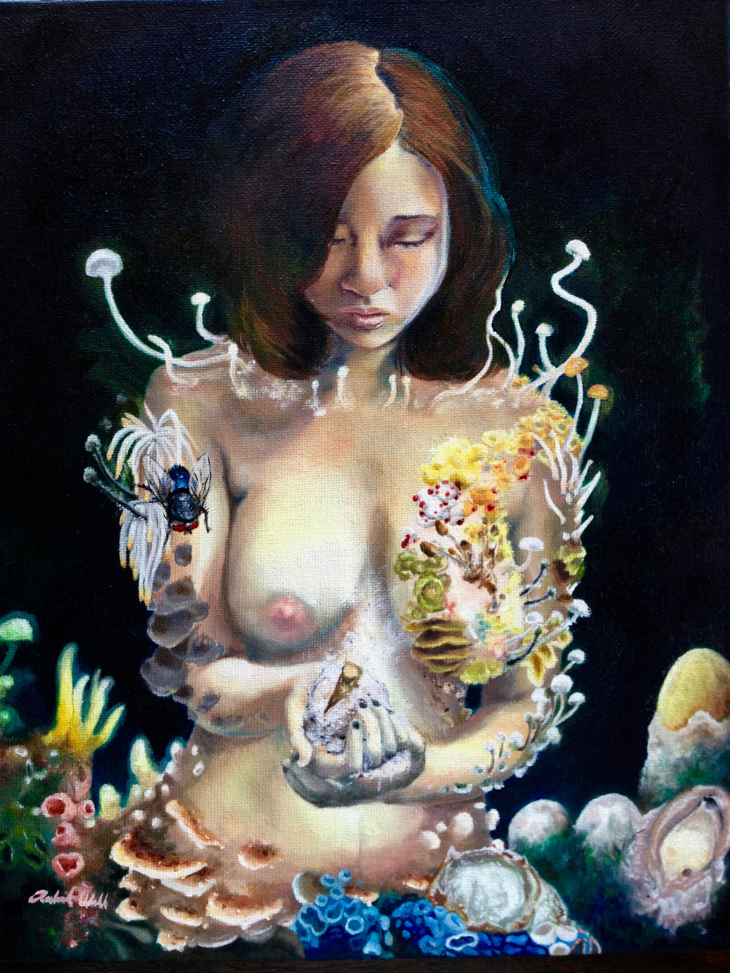 “The Witch’s Egg” 11” x 14” Oil on Canvas 2016