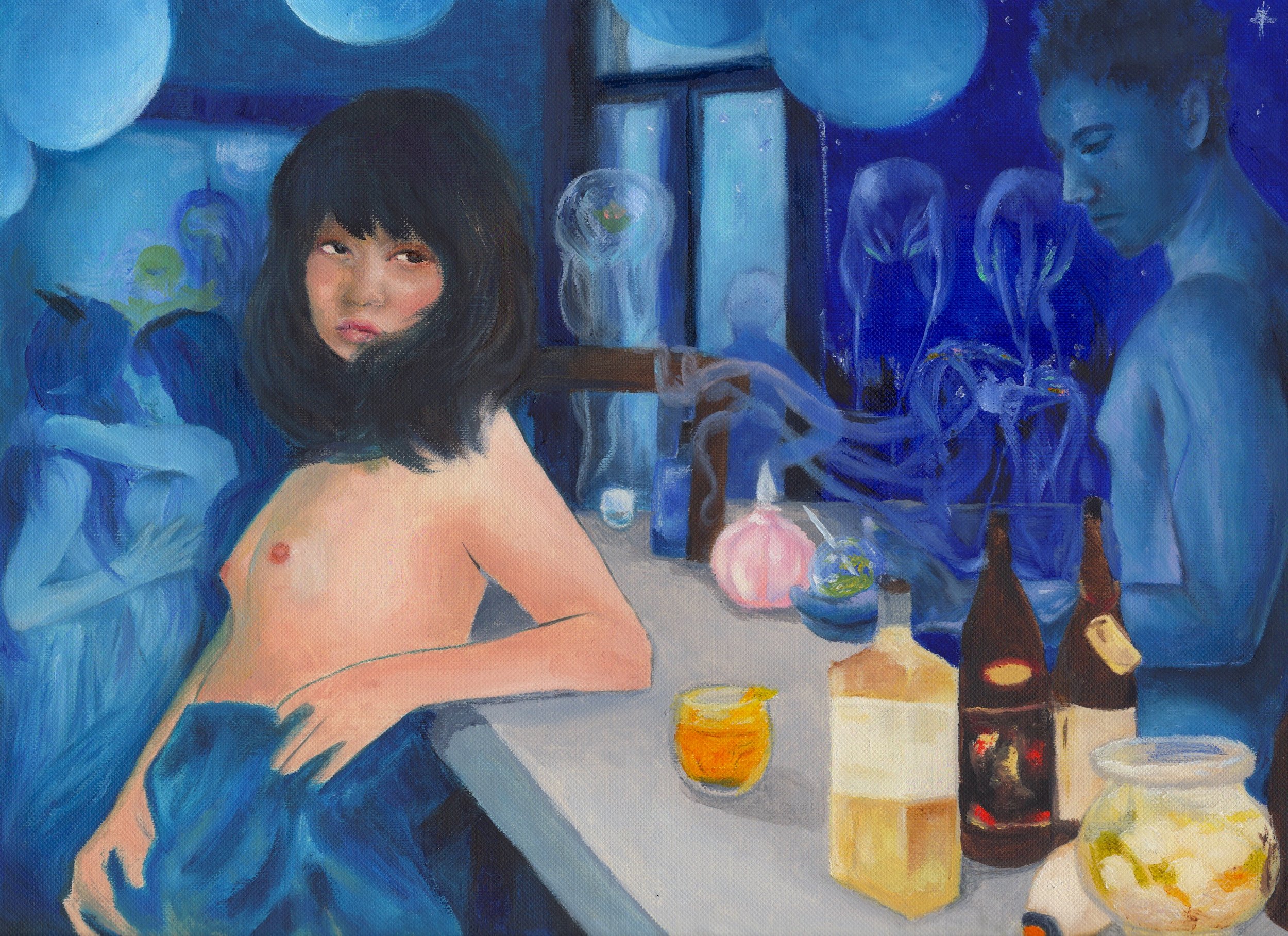 "Color Study for Ladies Night"