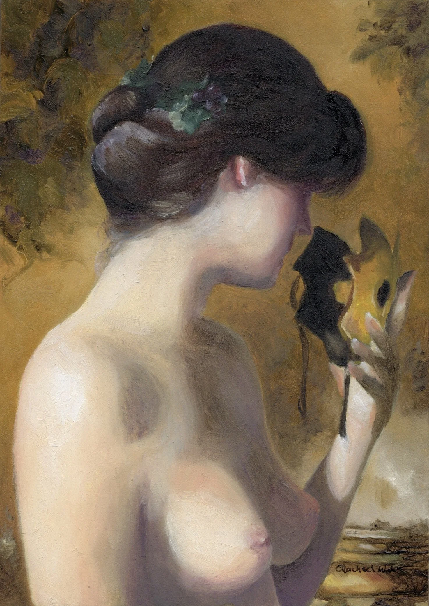 "Color Study of The Maenad"