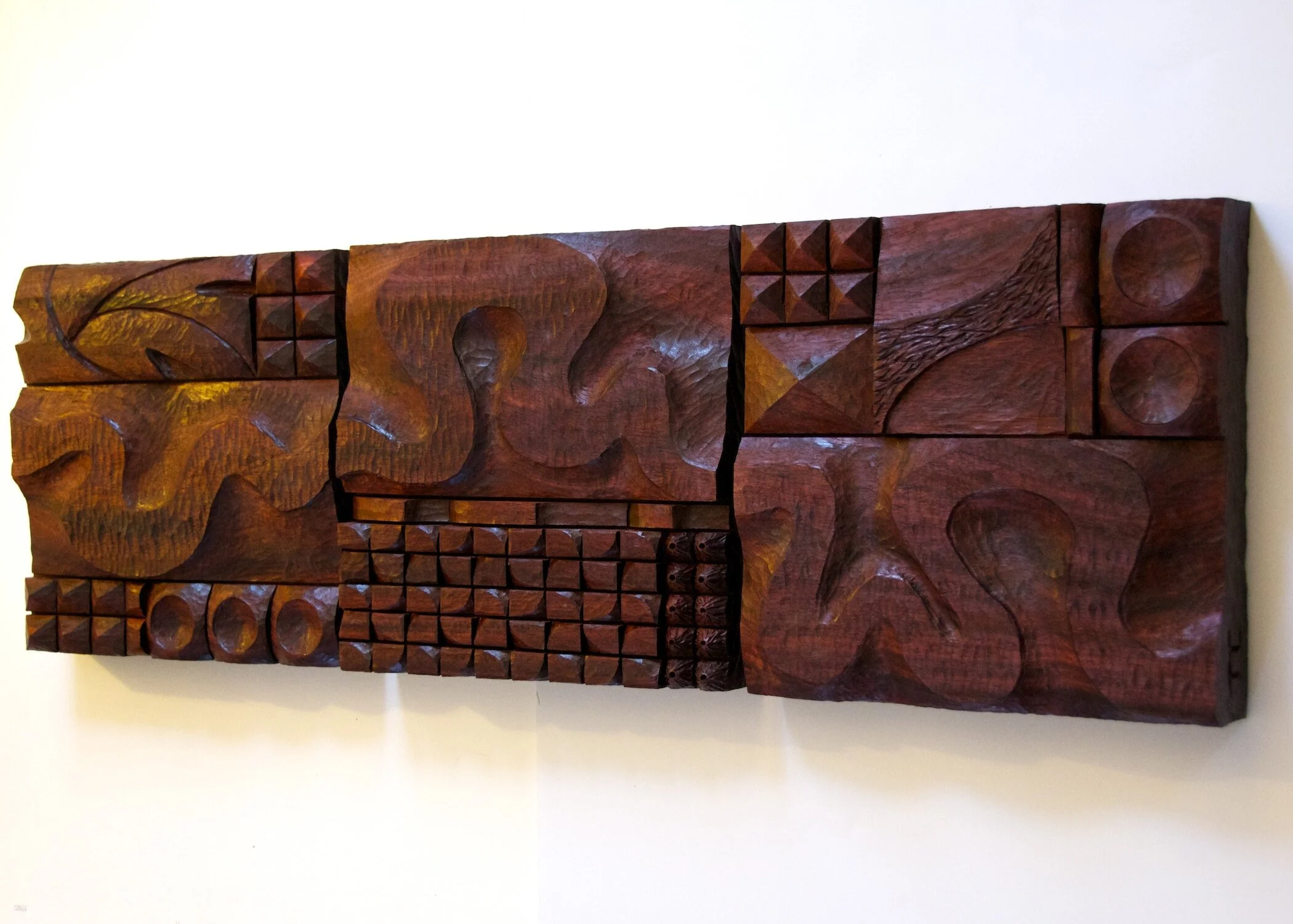   Rivers  - Padauk wood 