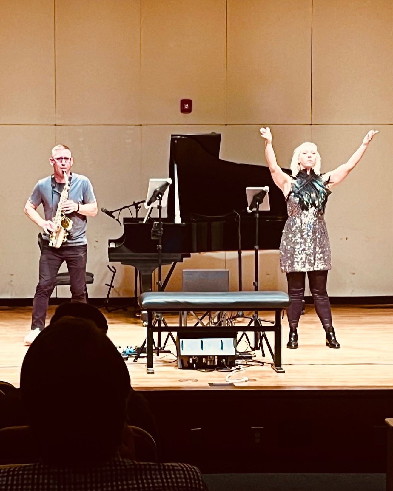 Last weekend we had a phenomenal time performing our show Black Meridian at the Research on Contemporary Composition international conference at the University of North Georgia! Thank you so much for the invitation and accommodations, David Peoples! 