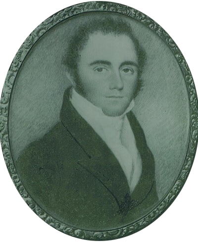 Artist unknown, Captain Andrew Haig (1793-1871), watercolour on ivory portrait miniature (private collection, present location unknown)