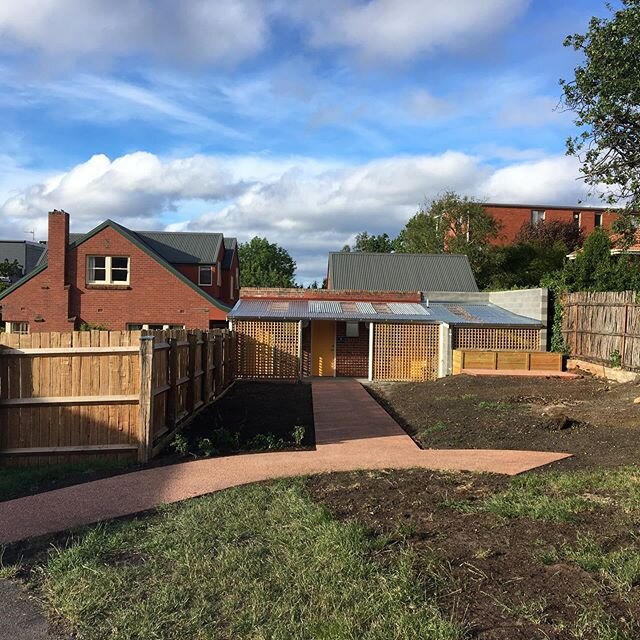 At Narrryna we have been refurbishing our outbuildings to allow us to host more events. This path wends its way through a future kitchen garden and past a split paling fence to an extended WC block, equipment store and potting shed. www.narryna.com.a