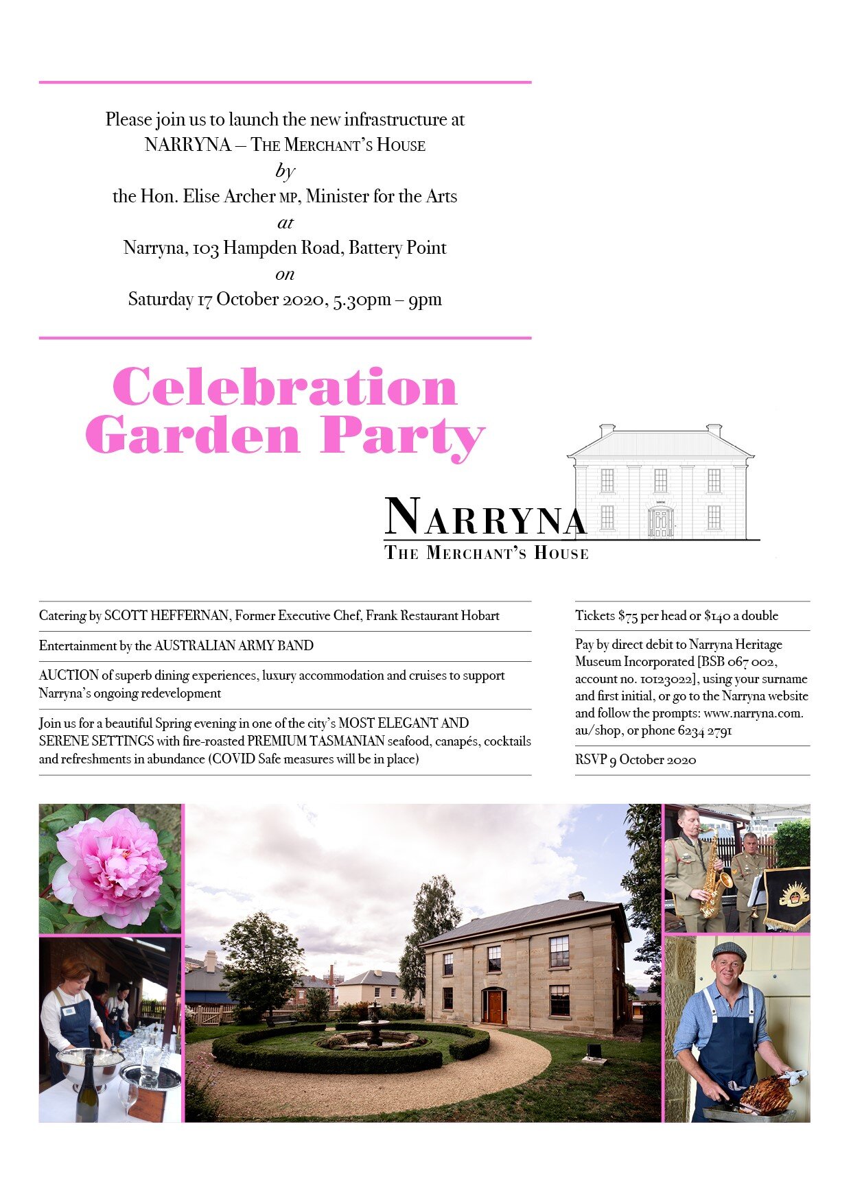 Narryna Celebration Garden Party