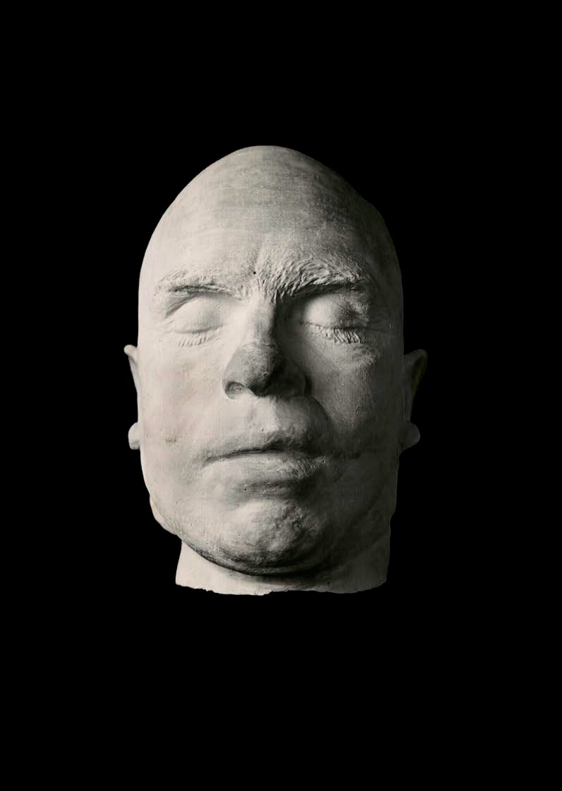 Death Mask, Beattie Collection. Frank Butler 1897