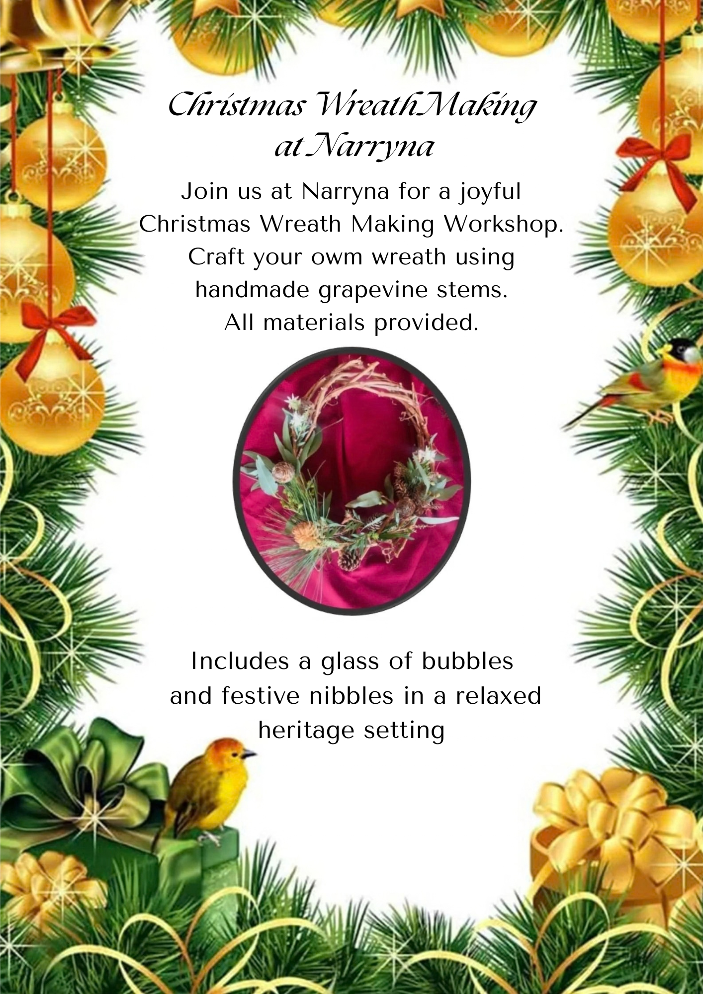 Christmas Wreath Making Workshop