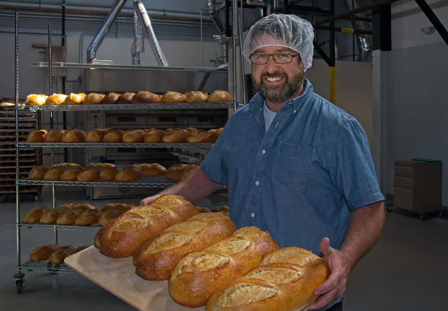 Owner Brian Wood of Starter Bakery