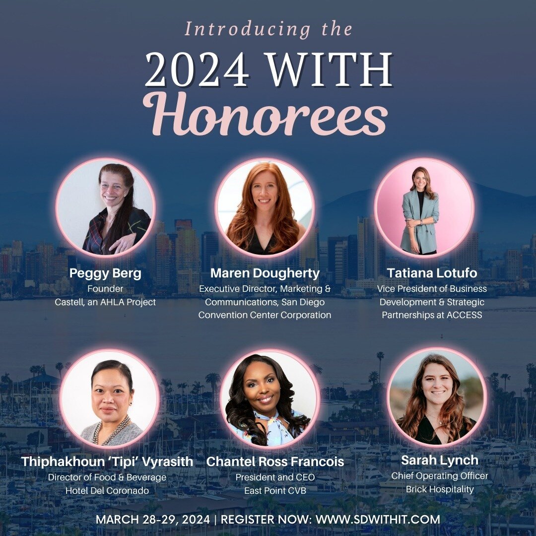 Don't miss the iconic WITH Luncheon at the 2024 WITH Conference, featuring the prestigious WITH Awards and an inspiring lineup of events! Join us as we celebrate the incredible achievements of top executive women in hospitality and tourism &ndash; ou